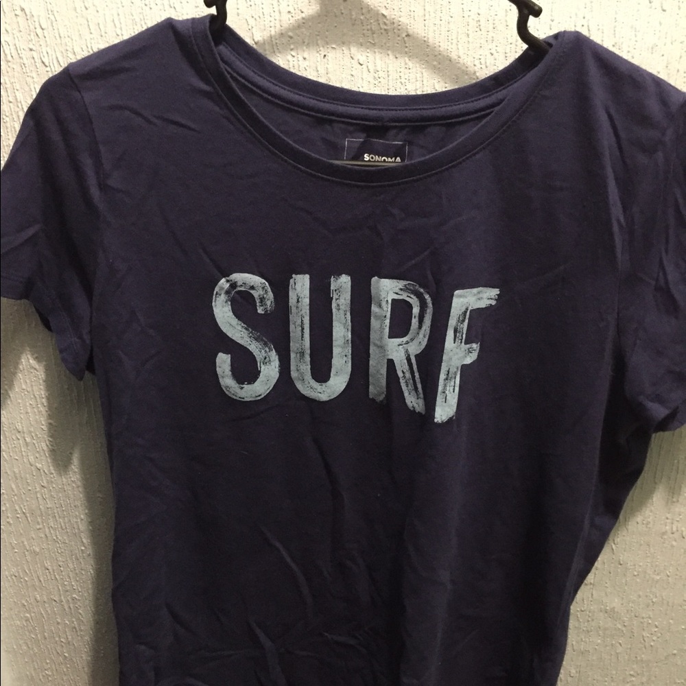 “SURF” Blue Sonoma Shirt